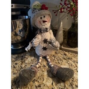 Vintage Snowman Shelf Sitter Decor